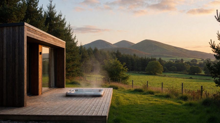 Melrose Lodges - 6 Hot Tub Parks Near the Eildon Hills